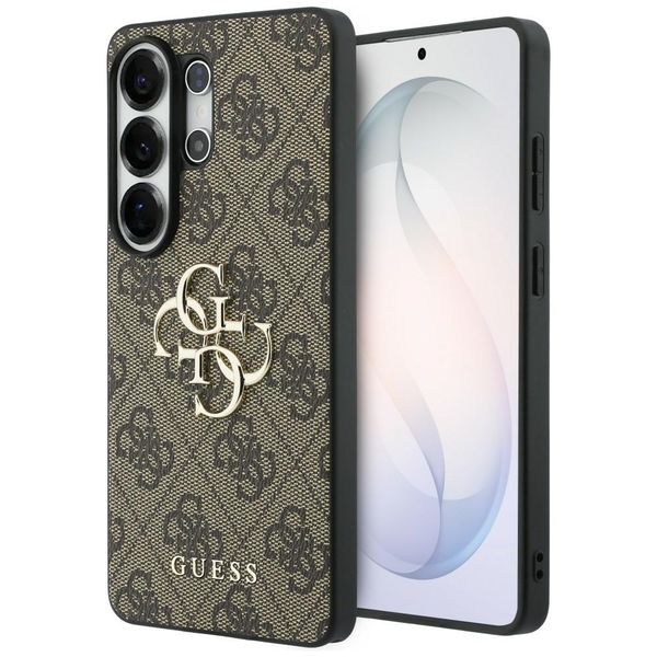 Guess puzdro 4G Big Metal Logo pre Samsung Galaxy S26 Ultra hnedé