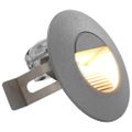 vidaXL Vonkajšie nástenné LED svetlá 6 ks, 2 W, strieborné, okrúhle