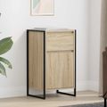 vidaXL Servírovacia skriňa Sonoma 43 x 36 x 75,5 cm Kompozitné drevo