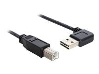 Kábel EASY-USB 2.0 Type-A samec zahnutý ľavý