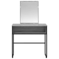 vidaXL Toaletný stolík Sivý Sonoma 81 x 40 x 131 cm Kompozitné drevo