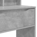 vidaXL Toaletné stolíky do spálne Betónová šedá 80 x 39,6 x 135 cm