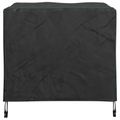 vidaXL Obal na nábytok Čierny 82 x 82 x 65 cm 600D Oxford tkanina