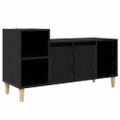 vidaXL TV skrinka 100 x 35 x 55 cm Čierny dub Kompozitné drevo