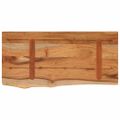 vidaXL Nástenná polica 40x20x3,8 cm obdĺžnik masívna akácia živá hrana