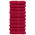 vidaXL Prémiové osušky SOLUND 10 ks fialové 100x150 cm 600 g/m2