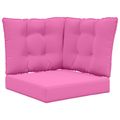 vidaXL Vankúš na vonkajšiu pohovku Polyester Ružová 50,5 x 50,5 cm