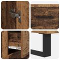 vidaXL Highboard 2 ks Staré drevo 69,5 x 34 x 180 cm Kompozitné drevo