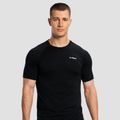 Pánske bežecké tričko Pulse X Black - GymBeam, veľkosť L