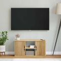 vidaXL TV skrinka „ODDA“ 79x24x40 cm masívne borovicové drevo