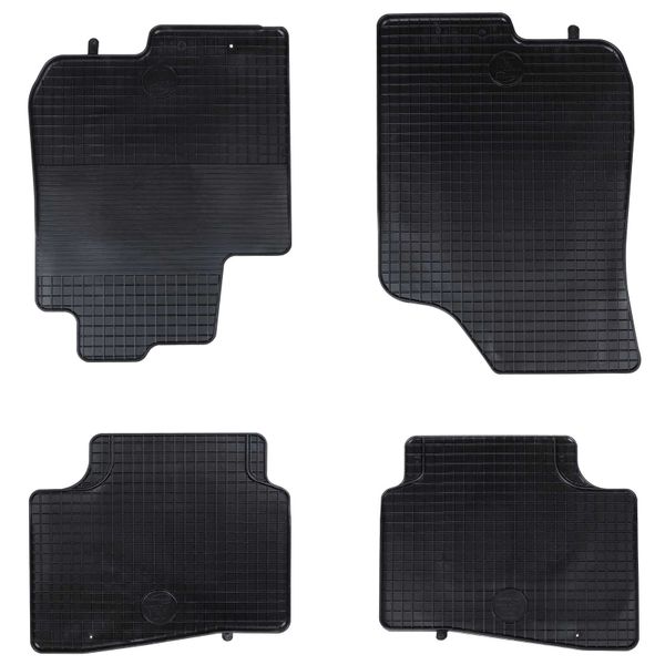 vidaXL Autokoberec 4 pcs Čierny vhodné pre i30 LIMOUSINE 2007-2011