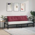 vidaXL Poduška na chrbát Víno červené 180 x 19 x 50 cm látka