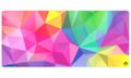 Endorfy podložka na stůl Crystal XL Spectrum /  900×400×3 mm / voděodolná / duhová Podložka pod myš, herní, 900×400×3mm, vodeodolná, duhová