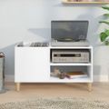 vidaXL Skrinka na platne biela 84,5x38x48 cm kompozitné drevo