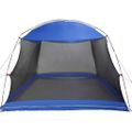 vidaXL Stan s moskytiérou so strechou Azúrová modrá 320 x 320 x 218 cm