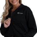 Dámska mikina ZOA Zip-Up Black - STRIX, veľkosť XS