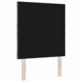 vidaXL LED hlavová doska Tmavo šedá 80 cm Zamat