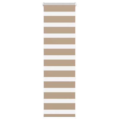 vidaXL Zebra roleta 40x150 cm šírka látky 35,9 cm polyester