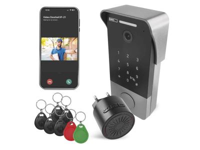Videozvonček GoSmart EMOS IP-21PoE WiFi Tuya