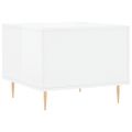 vidaXL Konferenčné stolíky 2 ks lesklé biele 50x50x40 cm kompoz. drevo