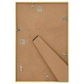 vidaXL Fotorámiky na stenu alebo stôl 5 ks zlaté 28x35 cm MDF