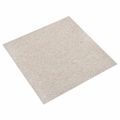 vidaXL Koberec 20 ks Svetlá béžová 50 x 50 cm 100% polypropylén