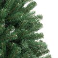 vidaXL Umelý Sklápací Vianočný Stromček Zelená 150 cm PVC a kov