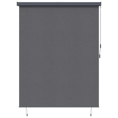 vidaXL Roleta Antracitová 200 x 250 cm Textil a hliník