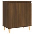 vidaXL Komoda hnedý dub 60x35x70 cm spracované drevo