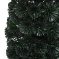 vidaXL Úzky umelý vianočný stromček+stojan 150 cm, optické vlákno