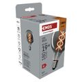 LED žiarovka DECO SMOKED G95 / E27 / 4,5 W (19 W) / 180 lm / flame