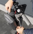 Vodotesná taška na kolobežku REBEL ZAB0124, čierna