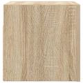 vidaXL Nástenné TV skrinky 2 ks dub sonoma 30,5x30x30 cm