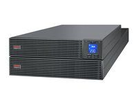 UPS (na montáž na regál) - AC 220/230/240 V - 10 kW - 10000 VA - USB, RS-232