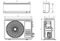 Klimatizácia MW POWER ALFA 12K WIFI V1, 12000BT, R32 Klimatizace MW POWER ALFA 12K WIFI V1, 12000BTu, R32
