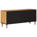 vidaXL TV skrinka Prírodná 105 x 33,5 x 46 cm Masívne mango drevo