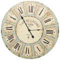 vidaXL Nástenné hodiny viacfarebné 60 cm MDF