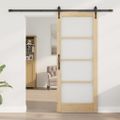 vidaXL Posuvné dvere ORKDAL Prírodná 83 x 202 cm