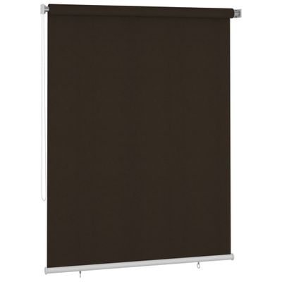 vidaXL Vonkajšia zatemňovacia roleta 180x230 cm hnedá