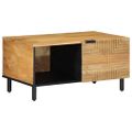 vidaXL Konferenčný stolík Hnedý 80x50x40 cm Masívne drevo Mango