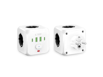 Zásuvka rozbočovacia TECHPROTEC PCL3X4