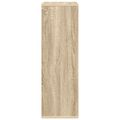 vidaXL Servírovacia skriňa so zásuvkou Sonoma dub 30,5 x 27 x 84,5 cm