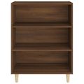 vidaXL Komoda hnedý dub 69,5x32,5x90 cm spracované drevo