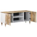 VidaXL TV skrinka 105x33,5x46 cm Masívne drevo Mango