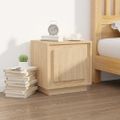 vidaXL Nočné stolíky 2 ks dub sonoma 44x35x45 cm spracované drevo