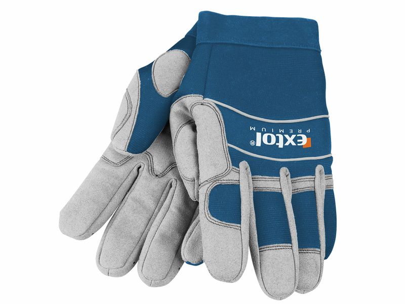 Rukavice pracovní polstrované, XXL/12" EXTOL-PREMIUM