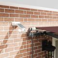 vidaXL Automaticky zaťahovacia markíza s LED hnedá 500x300 cm