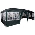 vidaXL Párty stan Zelená 800 x 400 x 266 cm Polyetylén