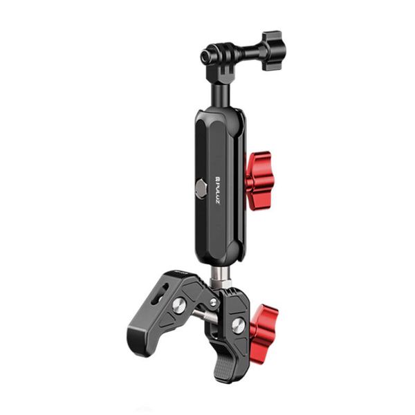 Držiak na spätné zrkadlo PULUZ pre akčné kamery (vrátane Osmo Action 5 Pro, Insta360 X5 / X4 / X3)(PU3211)
