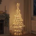 vidaXL Vianočný stromček 240 LED Teplá biela 181 cm PET